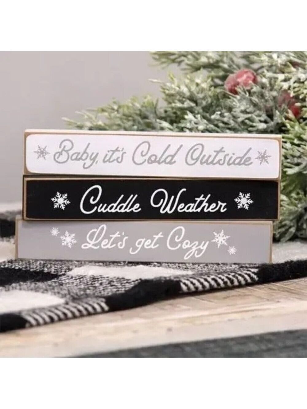 ($6) Cuddle Weather Timber Bits Set